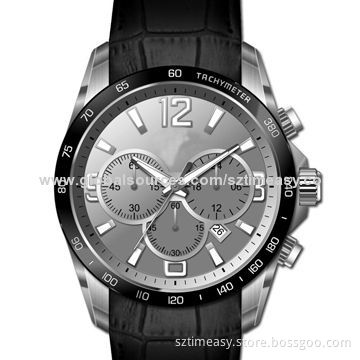 New Design Chronograph Watch with 10ATM Waterproof